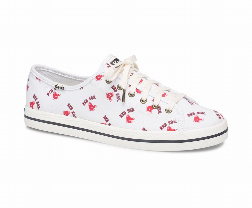 Women's Keds Kickstart MLB® Sneakers Red 0185347YJ - South Africa